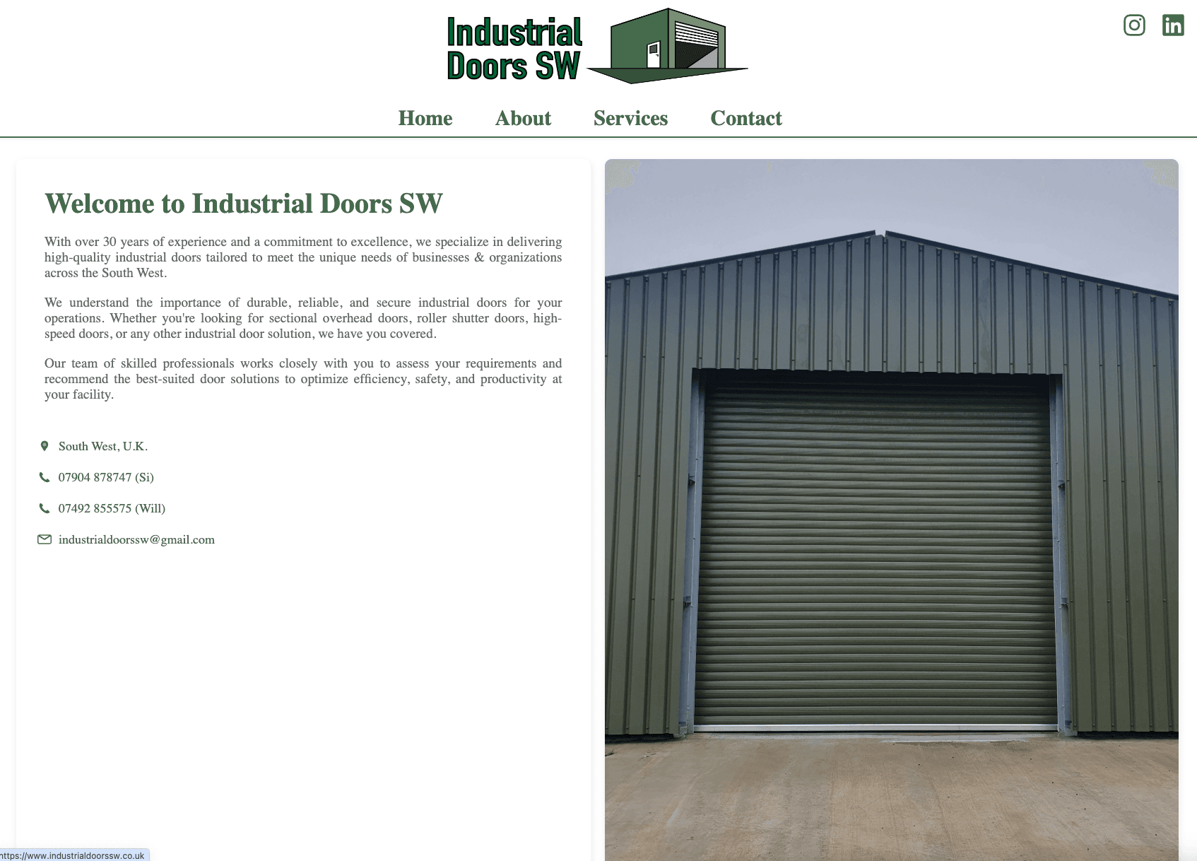 Industrial Doors SW Ltd