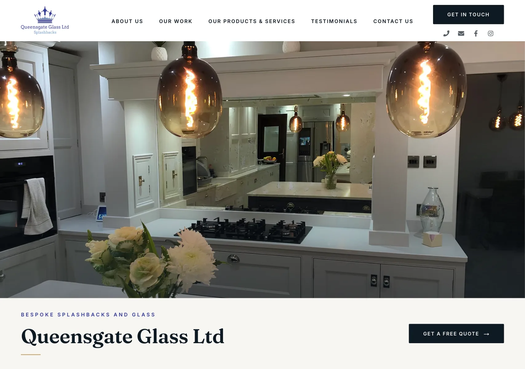 Queensgate Glass Ltd website