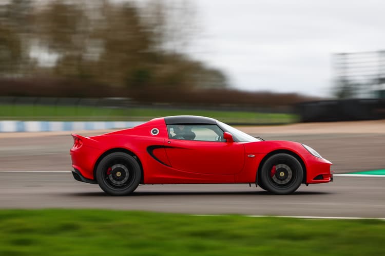 Lotus Elise in signature ATS Red